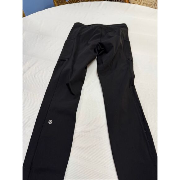 Lululemon Speed Up Tight 28" Full On Luxtreme Black Leggings Size 6 - Picture 8 of 10